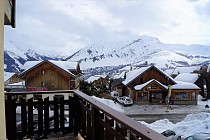 Le Balcon de l'Alpes - bergen met besneeuwde toppen
